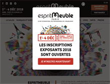 Tablet Screenshot of espritmeuble.com